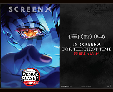 หวนคือสู่ปราสาทไร้ขอบเขตอีกครั้ง ระเบิดความมันส์แบบ 270 องศากับ “Demon Slayer: Infinity Castle - ดาบพิฆาตอสูร ภาคปราสาทไร้ขอบเขต” บนจอ SCREENX